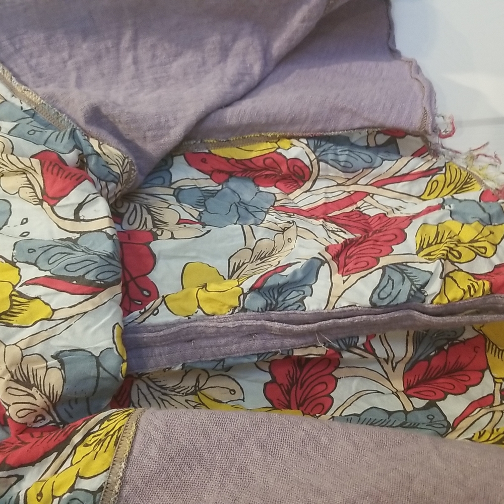 Free People Floral Frayed Hem Mini Skirt, Women's Size M - Picture 7 of 10